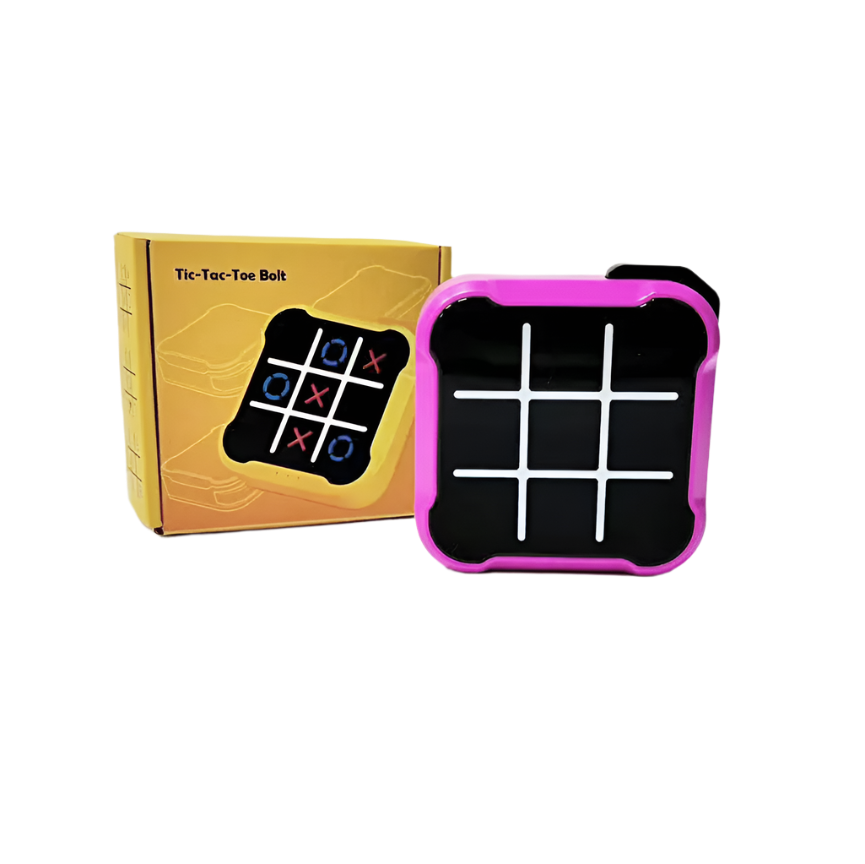 3-in-1 Electronic Tic-Tac-Toe Game – Portable Fun for Kids & Adults!