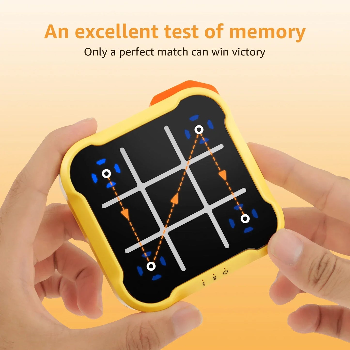 3-in-1 Electronic Tic-Tac-Toe Game – Portable Fun for Kids & Adults!